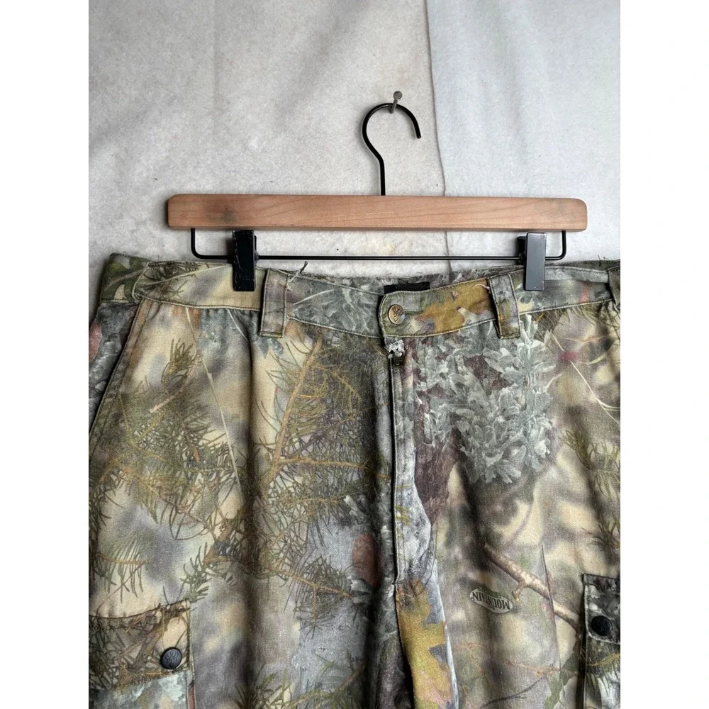 Kings Outdoor World Mountain Shadow Camo Cargo Hunting Pants Mens 38R Tactical